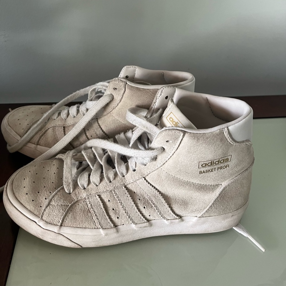 High top Adidas sneakers